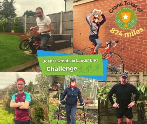 Pioneer Group leadership team conquers 874-mile cross-country challenge for Alzheimer’s Society