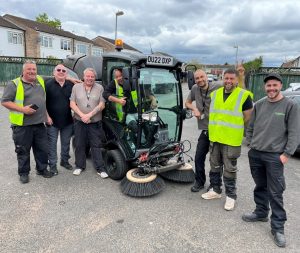 Castle Vale gets a road sweeping machine